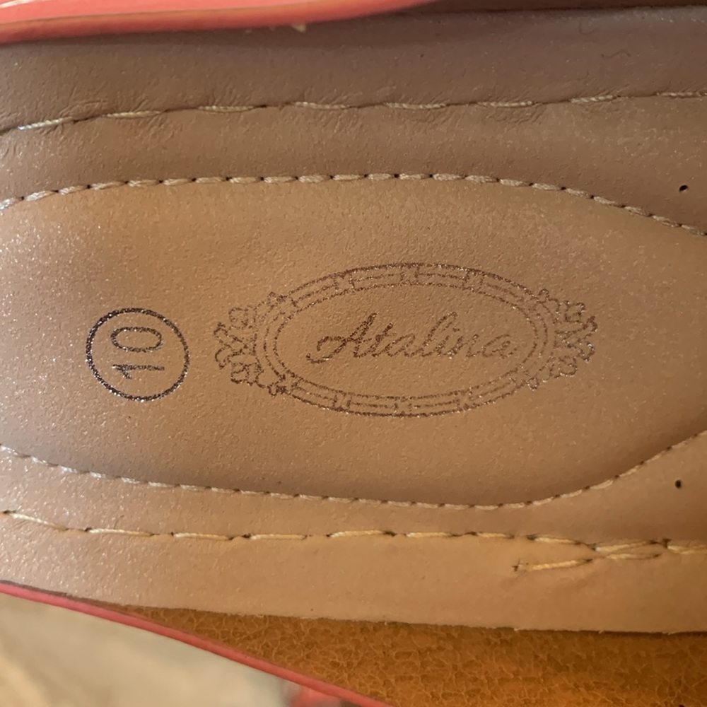 NWOT Atalina Coral Slide Sandals - Picture 4 of 7